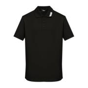 Versace Polo med logotyp Black, Herr