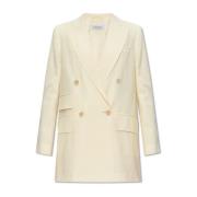 Max Mara Dubbelknäppt jacka 'Elegia' Beige, Dam