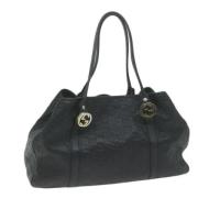 Gucci Vintage Pre-owned Canvas totevskor Black, Dam