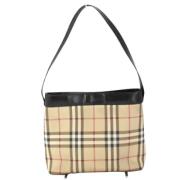 Burberry Vintage Pre-owned Laeder axelremsvskor Multicolor, Dam