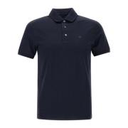 Emporio Armani Polo Shirts Blue, Herr