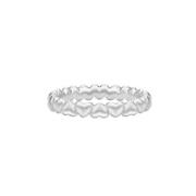 Julie Sandlau Elegant Love Heart Ring Gray, Dam