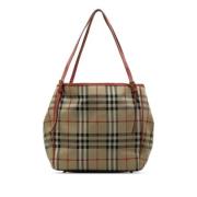 Burberry Vintage Pre-owned Canvas totevskor Multicolor, Dam