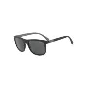 Emporio Armani Matt Svart Solglasögon Ea4079 Modell Black, Herr