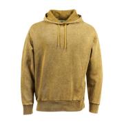 Aries Syra Kolumn Tryckt Hoodie Sweatshirt Beige, Herr