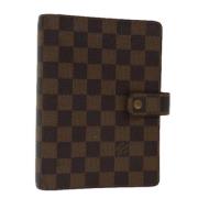 Louis Vuitton Vintage Pre-owned Tyg hem-och-kontorstillbehr Brown, Dam