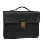 Louis Vuitton Vintage Pre-owned Laeder handvskor Black, Dam