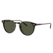 Oliver Peoples Vintage Runda Solglasögon N.02 Sun Brown, Unisex