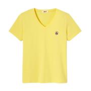 Jott Ekologisk Bomull TShirt Cancun Stil Yellow, Dam