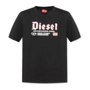 Diesel T-shirt T-Adjust-K1 Black, Herr