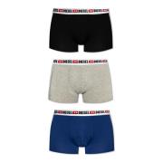 Diesel Trepack boxershorts Multicolor, Herr