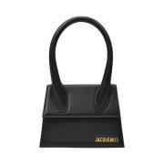 Jacquemus Le Chiquito Moyen väska Black, Dam