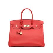 Hermès Vintage Pre-owned Laeder handvskor Red, Dam