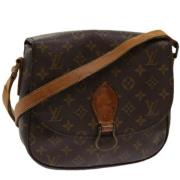 Louis Vuitton Vintage Pre-owned Canvas louis-vuitton-vskor Brown, Dam