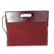 Yves Saint Laurent Vintage Pre-owned Laeder totevskor Red, Dam