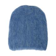 Brain Dead Marled Beanie Hat Rund Krona Blue, Unisex