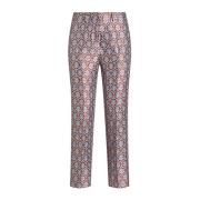 Etro Blommig Jacquard Byxor Multicolor, Dam