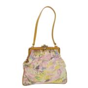 Fendi Vintage Pre-owned Canvas axelremsvskor Multicolor, Dam