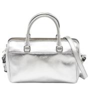 Yves Saint Laurent Vintage Pre-owned Laeder handvskor Gray, Dam