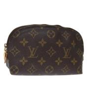 Louis Vuitton Vintage Pre-owned Canvas louis-vuitton-vskor Brown, Dam