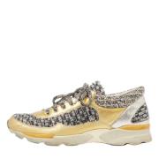 Chanel Vintage Pre-owned Laeder sneakers Multicolor, Dam