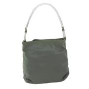 Prada Vintage Pre-owned Nylon prada-vskor Green, Dam