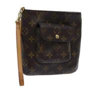 Louis Vuitton Vintage Pre-owned Canvas kuvertvskor Brown, Dam