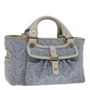 Celine Vintage Pre-owned Canvas celine-vskor Blue, Dam