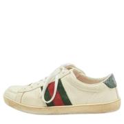 Gucci Vintage Pre-owned Laeder sneakers Multicolor, Herr