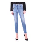 Elisabetta Franchi Blå Jeans Ss20 Blue, Dam