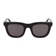 Armani Fyrkantig Ram Solglasögon Black, Unisex