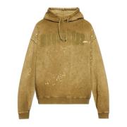 Dsquared2 Sweatshirt med en vintageeffekt Green, Herr