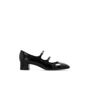 Stuart Weitzman Claris Mary Jane klackar Black, Dam