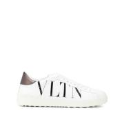 Valentino Garavani Rockstud Läder Sneakers White, Herr