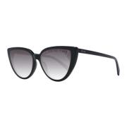 Emilio Pucci Cat Eye Solglasögon med UV-skydd Black, Dam