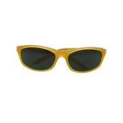 Valentino Vintage Pre-owned Acetat solglasgon Yellow, Dam