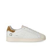 D.a.t.e. Vit Brun Sneaker med Mocka Insats White, Herr