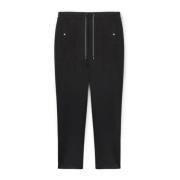 Elena Mirò Mjuka Sweat Fabric Joggers Black, Dam