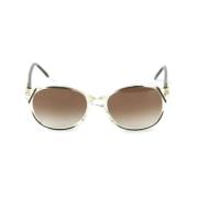 Yves Saint Laurent Vintage Pre-owned Acetat solglasgon Multicolor, Dam