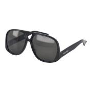 Saint Laurent Aviator Solace Solglasögon Svart Black, Unisex