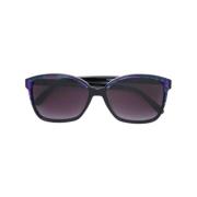 Yves Saint Laurent Vintage Pre-owned Acetat solglasgon Purple, Dam