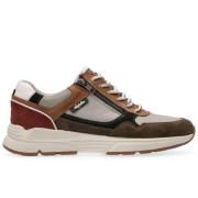 Australian Multifärgad Connery herrsneaker Brown, Herr