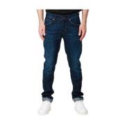 Dondup Blå Slim Fit Jeans Blue, Herr