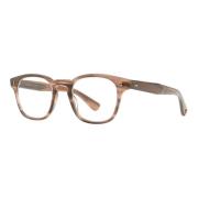 Garrett Leight ACE II Glasögonbågar i Sequoia Tortoise Brown, Unisex