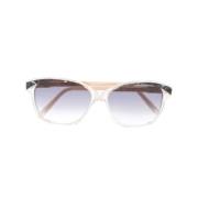 Yves Saint Laurent Vintage Pre-owned Acetat solglasgon Multicolor, Dam