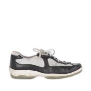 Prada Vintage Pre-owned Laeder sneakers Multicolor, Dam