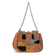 Dolce & Gabbana Pre-owned Pre-owned Laeder axelremsvskor Brown, Dam