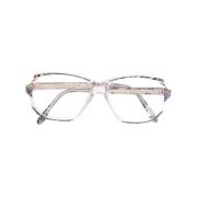 Yves Saint Laurent Vintage Pre-owned Acetat solglasgon Gray, Dam