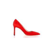 Jimmy Choo Pre-owned Pre-owned Mocka klackskor Red, Dam