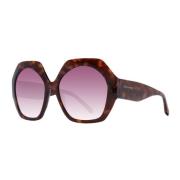 Scotch & Soda Lila Gradient Trapezium Solglasögon Kvinnor Brown, Dam